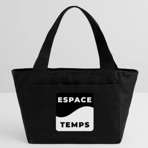 Space-Time: Distorted Reality - Recycled Insulated Lunch Bag