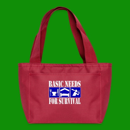 Softball/Baseball Basic Needs - Recycled Insulated Lunch Bag