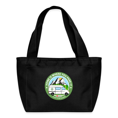 Van Home Travel / Home is where you park it / Van - Recycled Insulated Lunch Bag