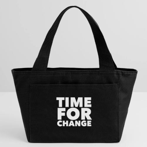 Time for Change - Recycled Insulated Lunch Bag
