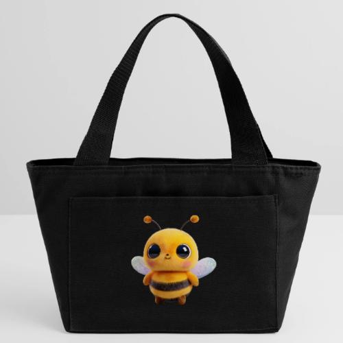 Sweet Cartoon Baby Bee with Innocent Eyes - Recycled Insulated Lunch Bag