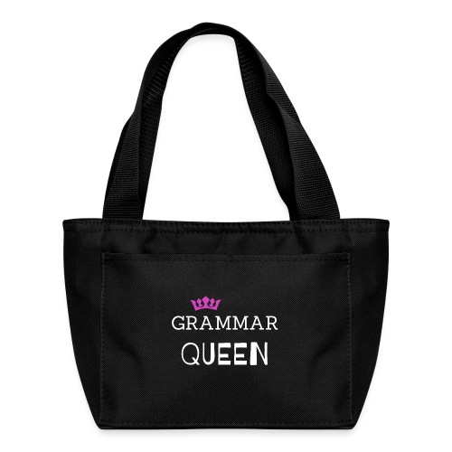 Grammar Queen - Recycled Insulated Lunch Bag