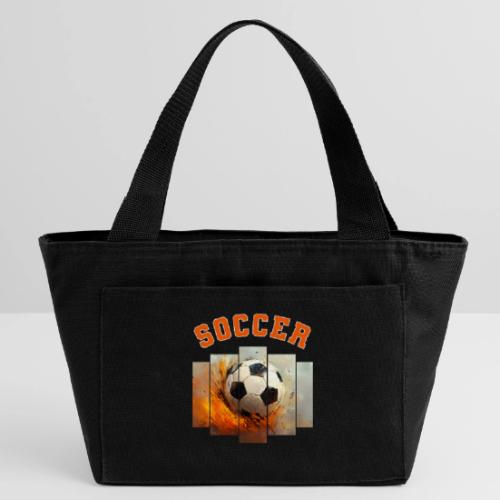 Soccer Iconic Touch - Recycled Insulated Lunch Bag