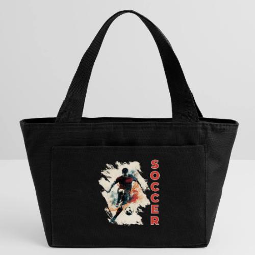 Soccer Blaze - Recycled Insulated Lunch Bag