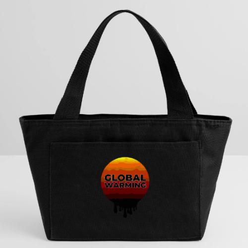 Global warming - Recycled Insulated Lunch Bag