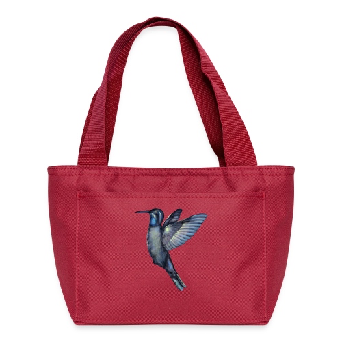 Hummingbird in flight - Recycled Lunch Bag