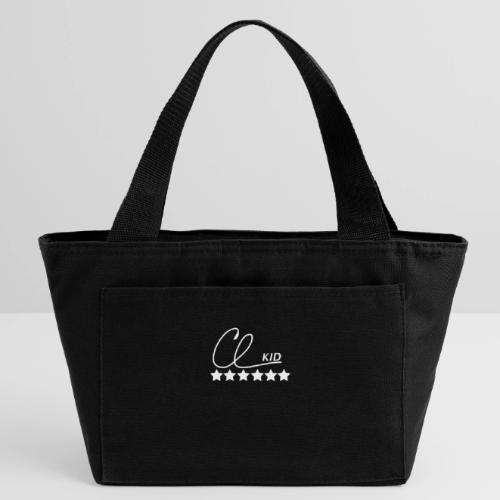 CL KID Logo (White) - Recycled Insulated Lunch Bag