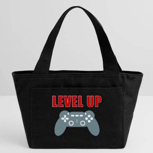 Level Up Gamer Controller Apparel - Recycled Insulated Lunch Bag