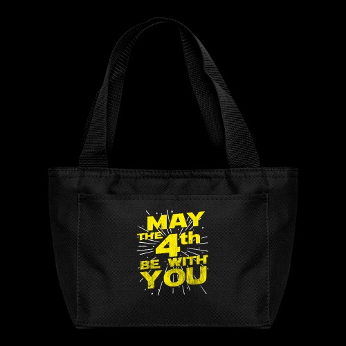 May The 4th Be With You Distressed - Recycled Insulated Lunch Bag