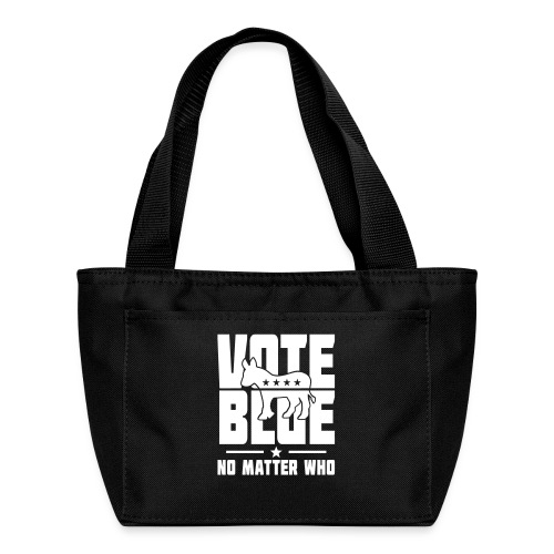 Vote Blue No Matter Who - Recycled Insulated Lunch Bag