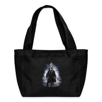 Fantastic Beasts Newt Scamander and Dumbledore - Recycled Insulated Lunch Bag - black - Front