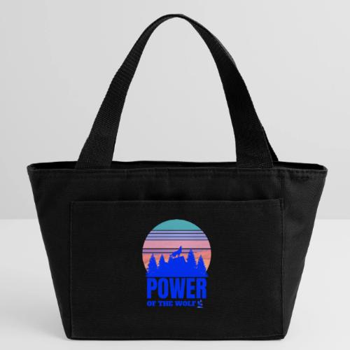 Power Of The Wolf - Recycled Insulated Lunch Bag