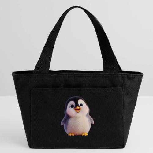 Joyful Baby Penguin - Recycled Insulated Lunch Bag