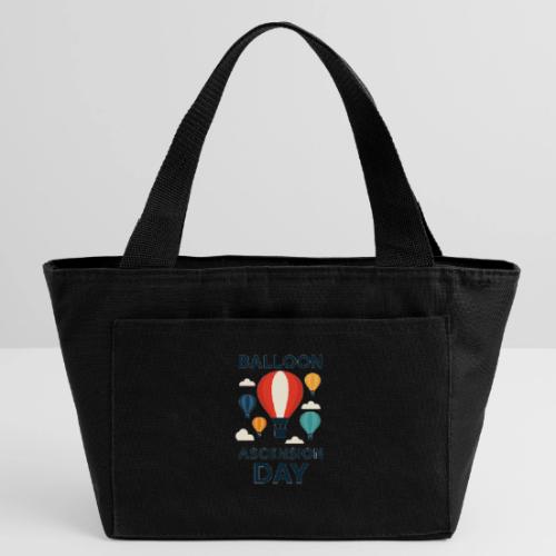 Balloon Ascension Day shirt - Recycled Insulated Lunch Bag