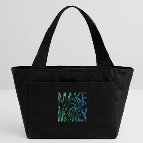 Make Money Neon 3D - Recycled Insulated Lunch Bag