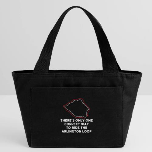 Arlington Loop: Clockwise - Recycled Insulated Lunch Bag