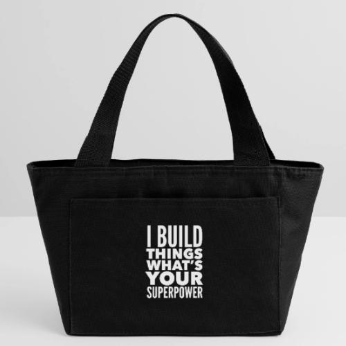 I Build Things - Recycled Insulated Lunch Bag