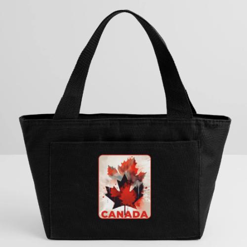 Canada Inked Leaf - Recycled Insulated Lunch Bag