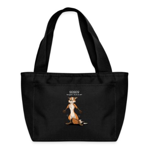 2020? Going great... (for dark backgrounds) - Recycled Insulated Lunch Bag