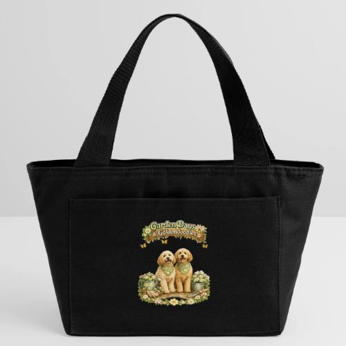 Garden Days & Goldendoodles Cozy Dog Lovers Design - Recycled Insulated Lunch Bag