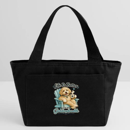 Life Is Better With My Goldendoodle - Recycled Insulated Lunch Bag