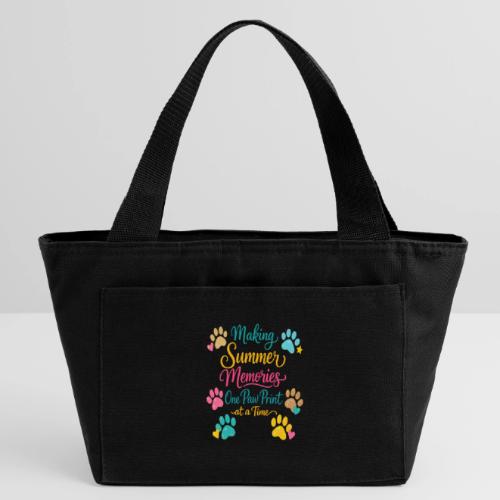 Making Summer Memories One Paw Print at a Time - Recycled Insulated Lunch Bag