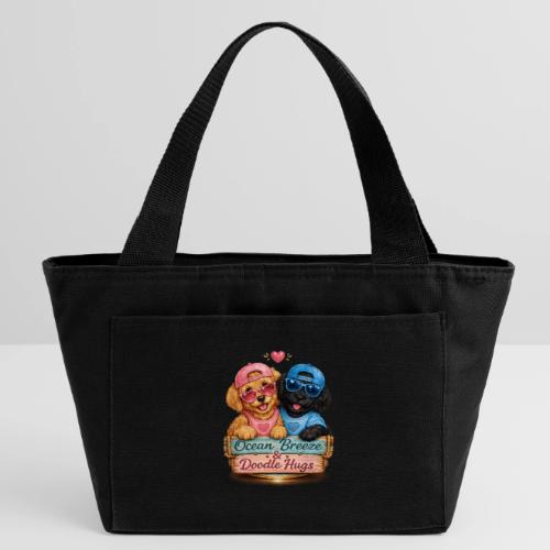 Ocean Breeze & Doodle Hugs - Recycled Insulated Lunch Bag