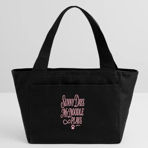 Sunny Days My Doodle Plays - Recycled Insulated Lunch Bag