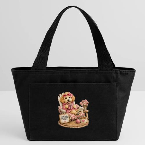 Just Enjoying Life Doodle Dog - Recycled Insulated Lunch Bag