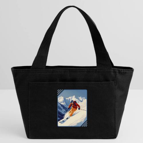 Mountain Skiing Vibes - Recycled Insulated Lunch Bag