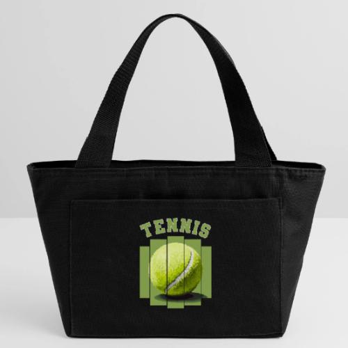 Tennis Minimal - Recycled Insulated Lunch Bag