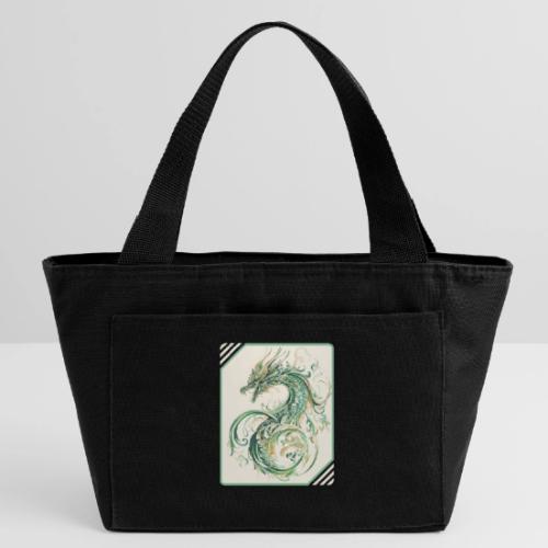 Brush of the Dragon - Recycled Insulated Lunch Bag