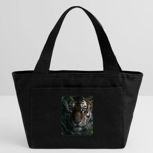 Tiger Jungle Eyes Wildlife Design - Recycled Insulated Lunch Bag
