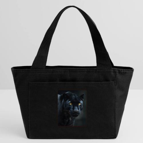 Black Panther Glowing Eyes Design - Recycled Insulated Lunch Bag
