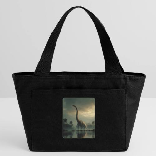 Brachiosaurus Misty Lake Design - Recycled Insulated Lunch Bag
