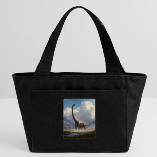 Brachiosaurus Valley Landscape Design - Recycled Insulated Lunch Bag