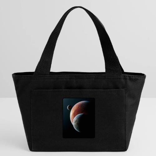 Three Planets Deep Space Design - Recycled Insulated Lunch Bag