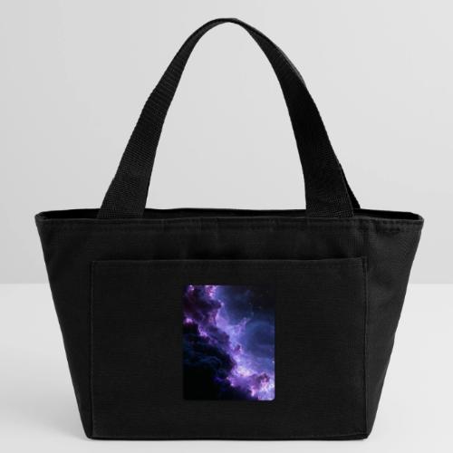 Purple Nebula Space Design - Recycled Insulated Lunch Bag