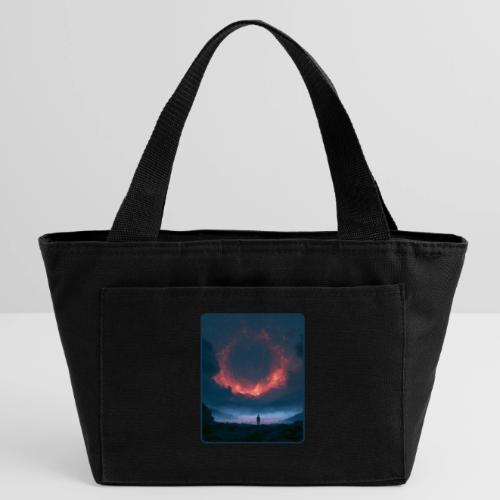 Supernova Reflection Space Scene - Recycled Insulated Lunch Bag