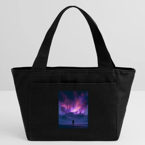 Cosmic Supernova Night Design - Recycled Insulated Lunch Bag