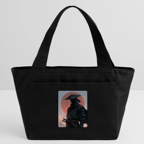 Ninja Warrior Under the Red Sun - Recycled Insulated Lunch Bag