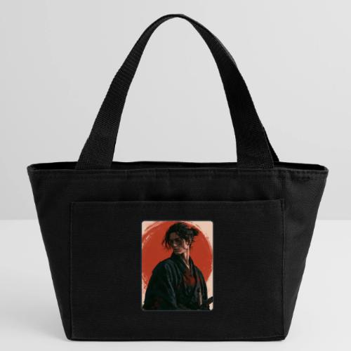 Samurai Beneath the Red Sun - Recycled Insulated Lunch Bag