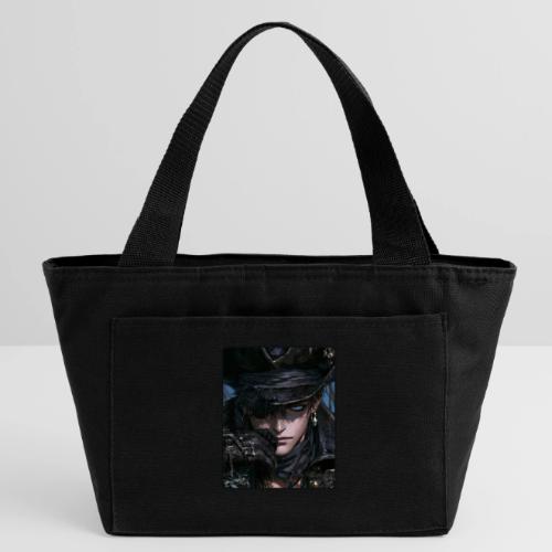 Dark Anime Pirate Warrior - Recycled Insulated Lunch Bag