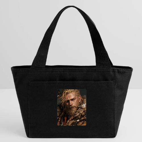 Battle-Scarred Viking Warrior - Recycled Insulated Lunch Bag