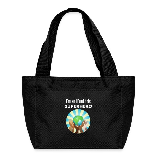 I'm an IFunChris SuperHero - Recycled Lunch Bag