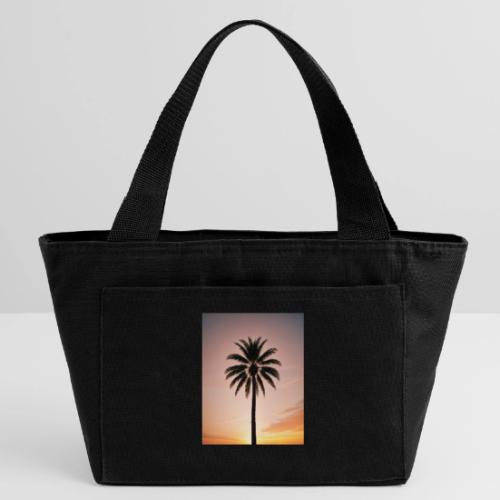 palm peace - Recycled Insulated Lunch Bag