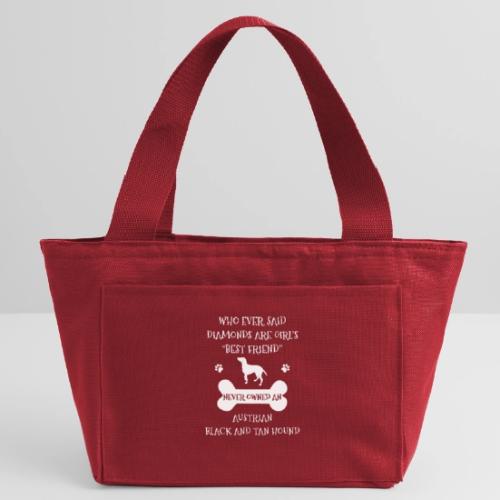 Best Friend Is Austrian Black And Tan Hound Cool - Recycled Insulated Lunch Bag