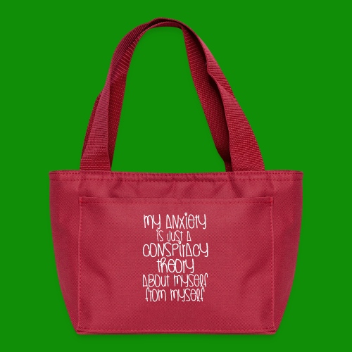Anxiety Conspiracy Theory - Recycled Insulated Lunch Bag