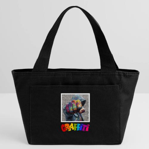 Graffiti: Urban Expression - Recycled Insulated Lunch Bag