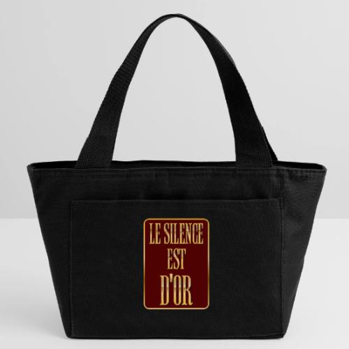 Silence is golden - Recycled Insulated Lunch Bag